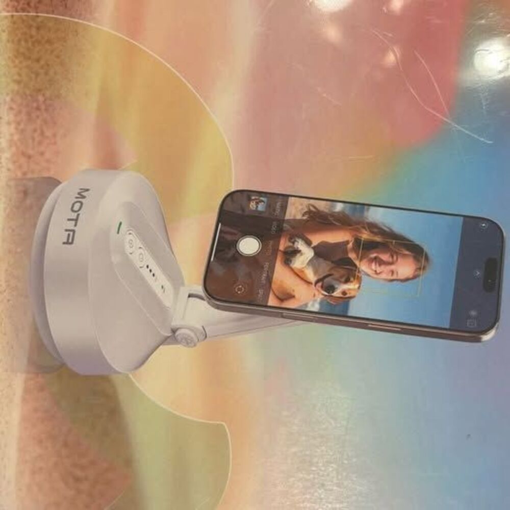 MOTA Phone Tripod with Selfie Mount - White